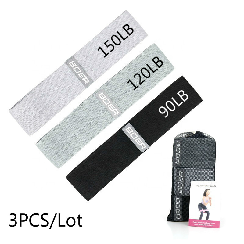 Sports Equipment Meaning - 3PCS Wanita Pria Kain Resistance Band