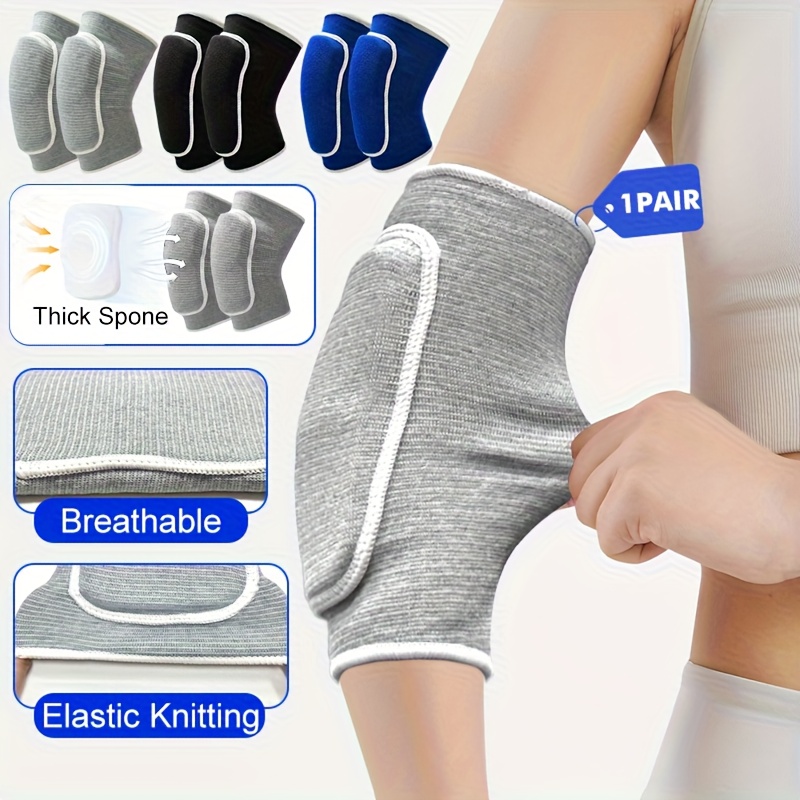 Volleyball Knee Pad - 1 pasang Pelindung Siku Elastis, Pelindung