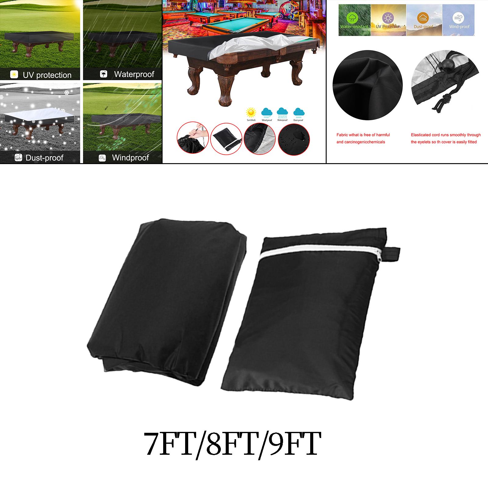 Sports Equipment In French - Penutup Meja Biliar Kain Tahan Air