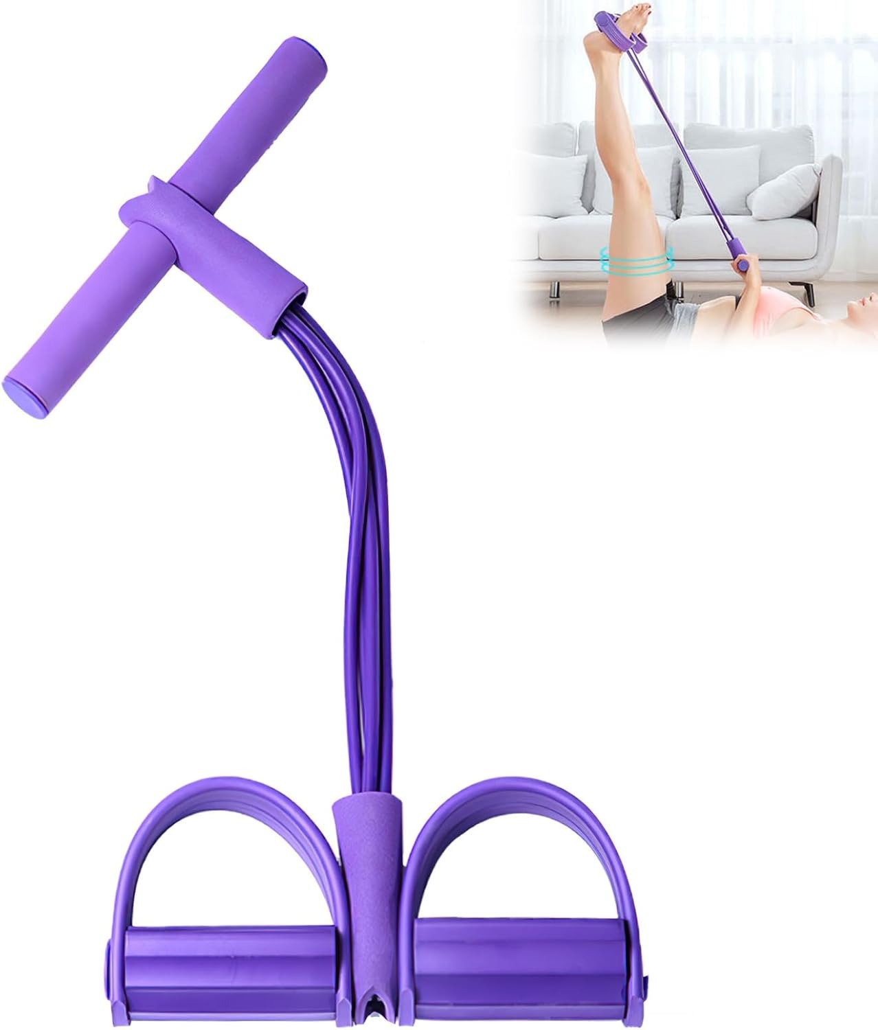 Pita Resistensi Pedal 4 Tabung - Sports Equipment Meaning ulasan dan harga