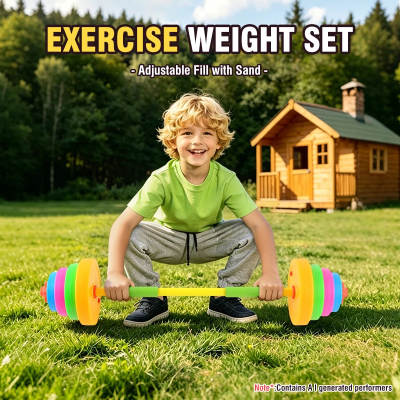 Set Barbel Dumbbell Anak yang  - Sports Equipment For Boys ulasan dan harga