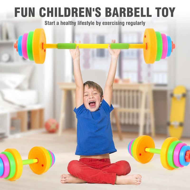 Set Barbel Dumbbell Anak yang  - Sports Equipment For Boys ulasan dan harga