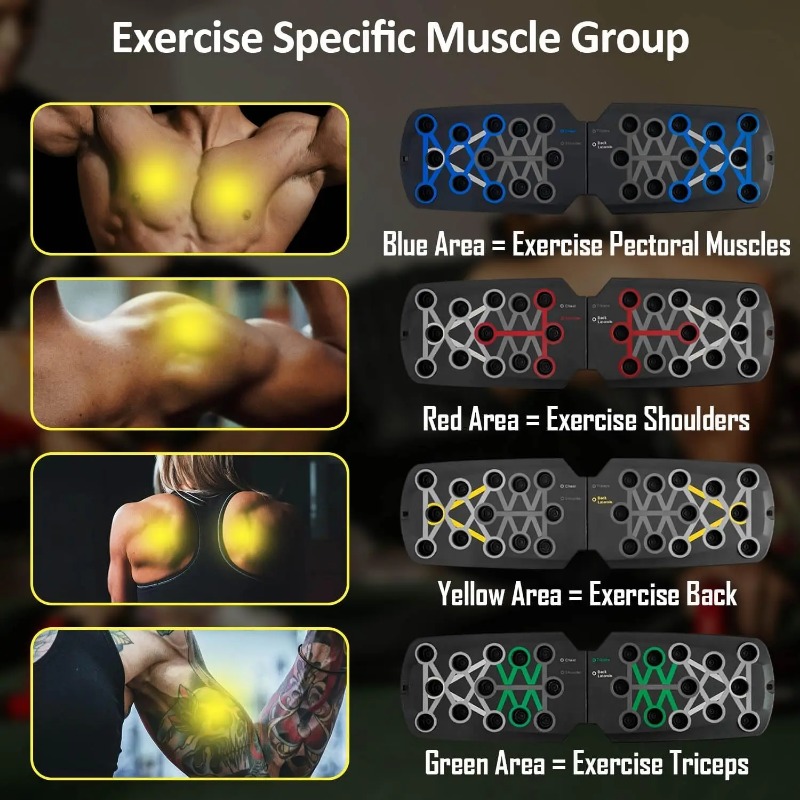 Papan Push Up Lipat dengan Tal - Sports Equipment Meaning ulasan dan harga