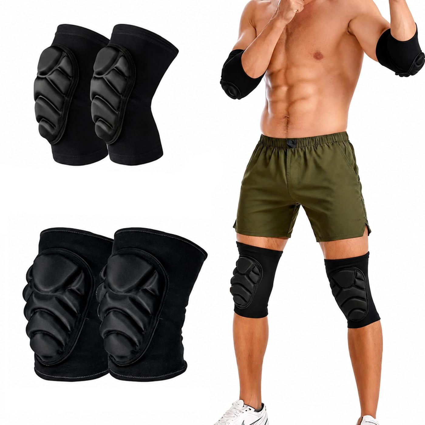 1 Pasang Pelindung Siku & Lutu - Volleyball Knee Pad ulasan dan harga